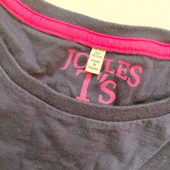 Joules Ice Skating Flamingo Tee, Size 11/12 - Picture 3 of 4